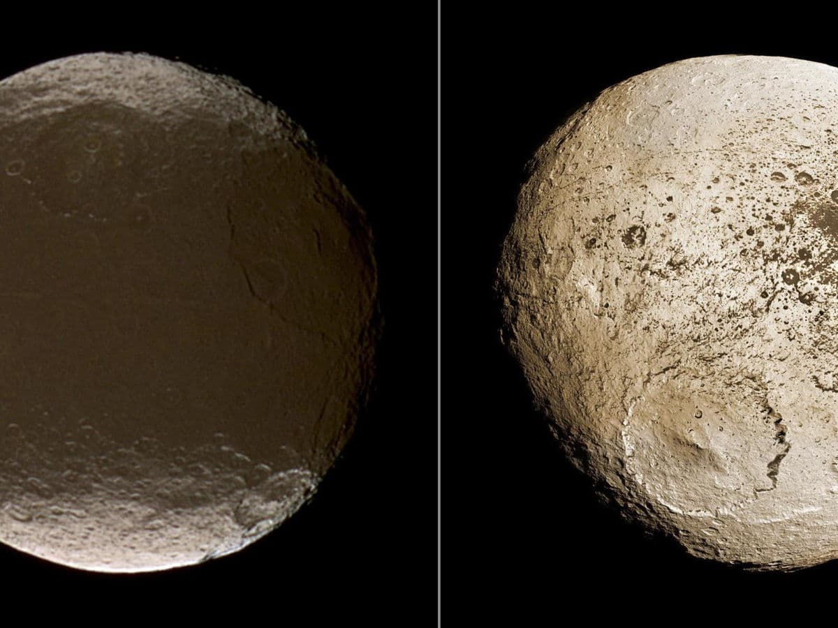 iapetus color dichotomy