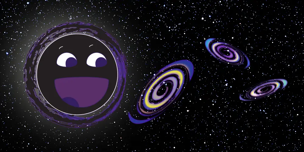 The Very Hungry Supermassive Black Hole