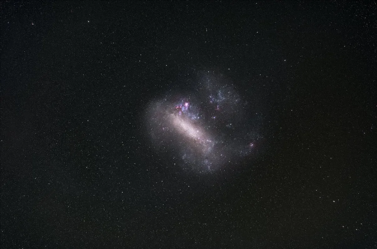 What Does The Milky Way Look Like From The Large Magellanic Cloud?