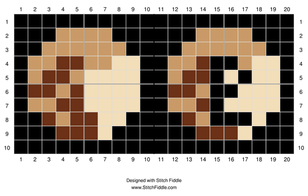 A Little Pluto Cross-Stitch