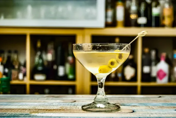 A Stellar Dirty Martini