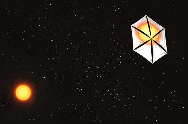 Can a satellite hover over the Sun?